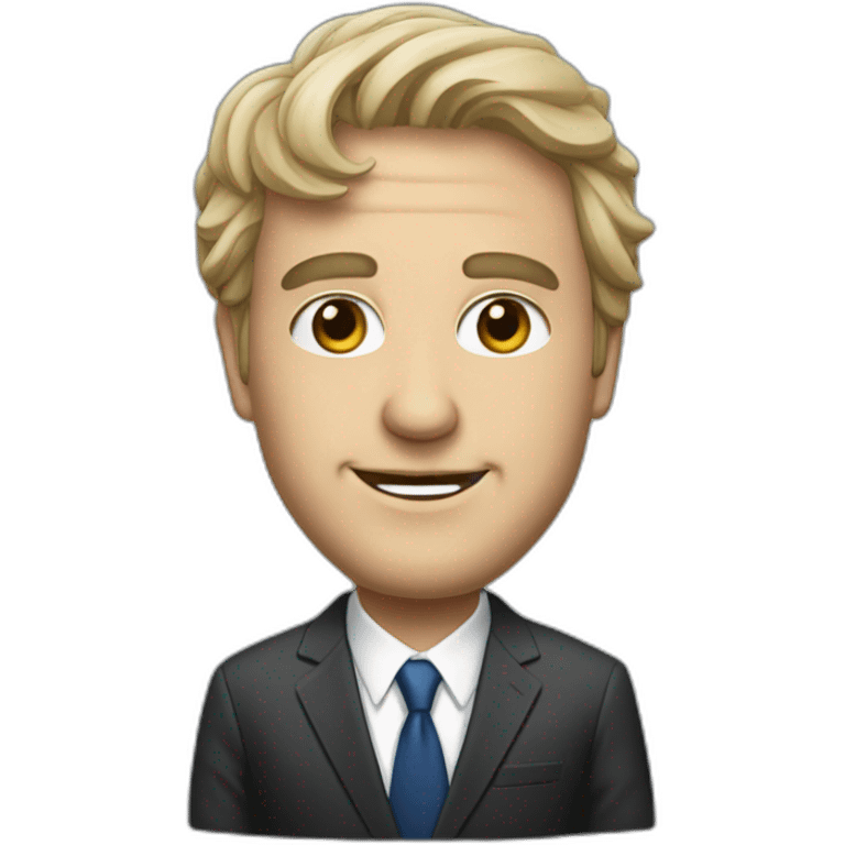 Martin helme politician in suit emoji