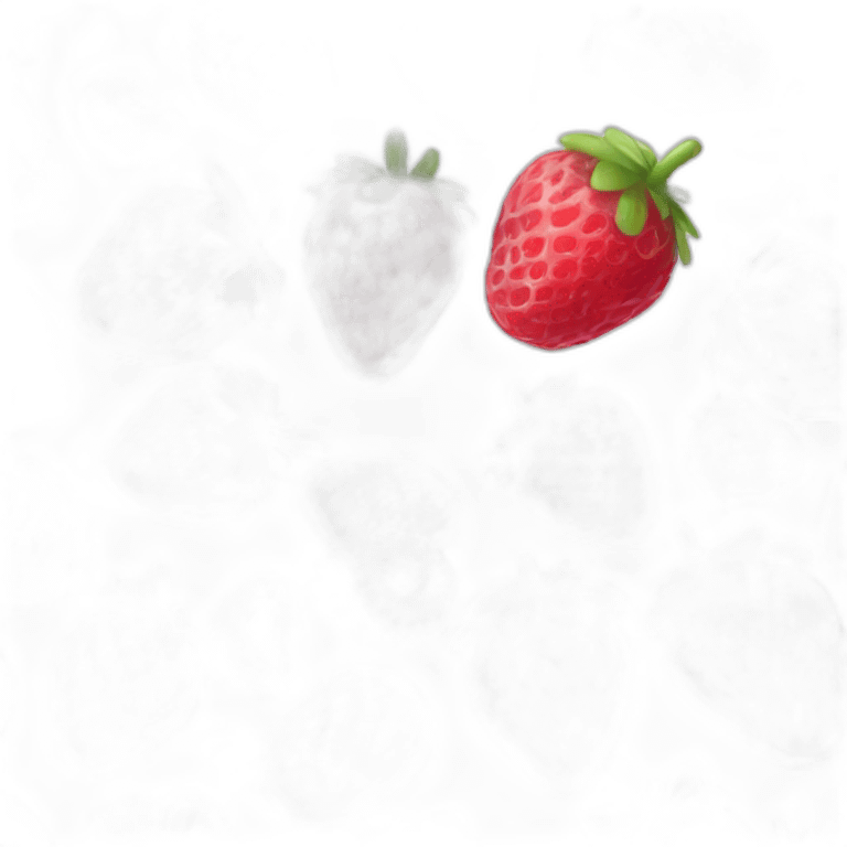 Fraise framboise myrtilles  emoji