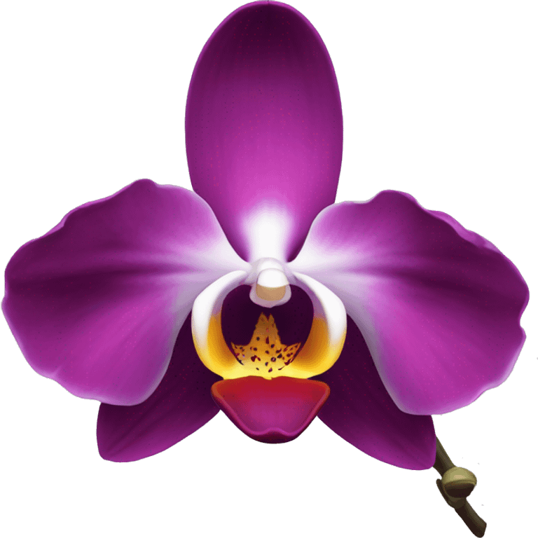 Orchid emoji