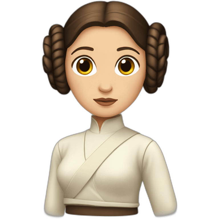 princess leia emoji