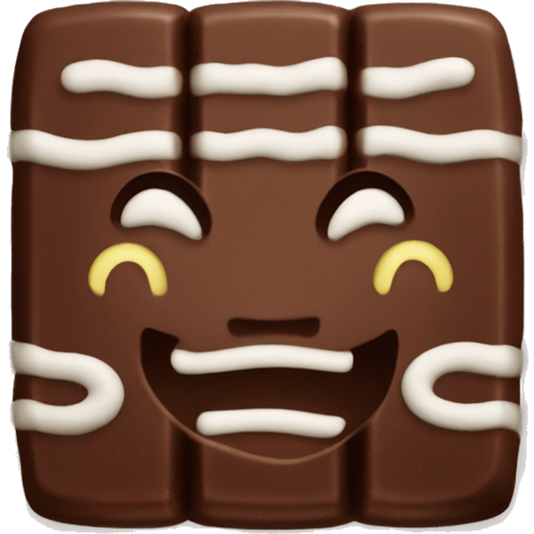 Kit Kat chocolate  emoji