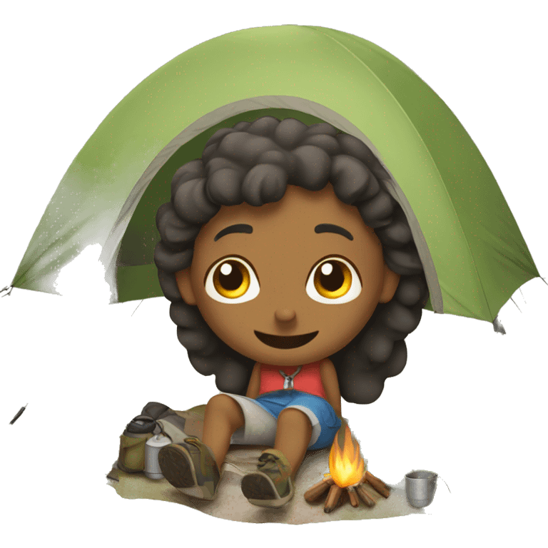 camping emoji