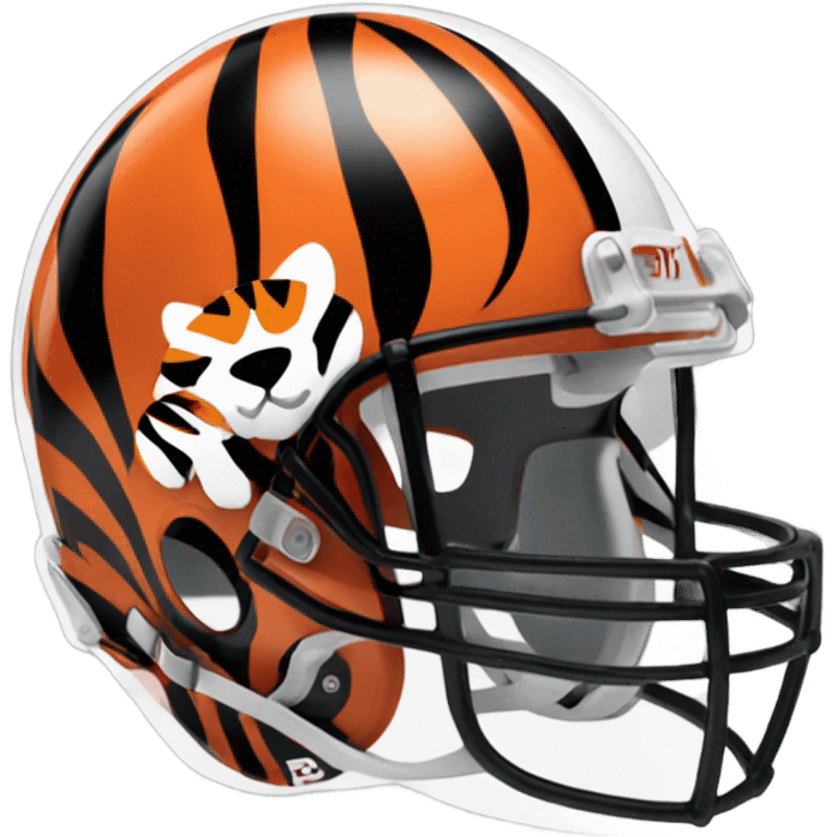 Bengals helmet  emoji