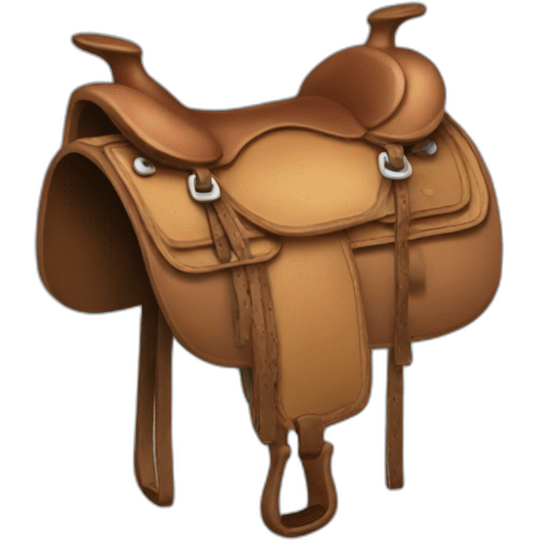 horse saddle emoji