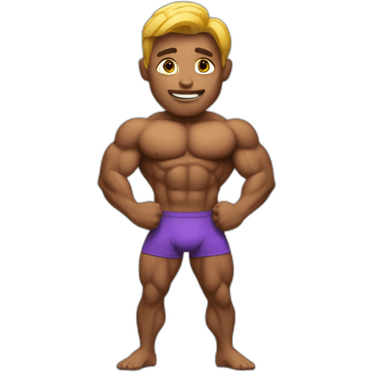 bodybuilder emoji