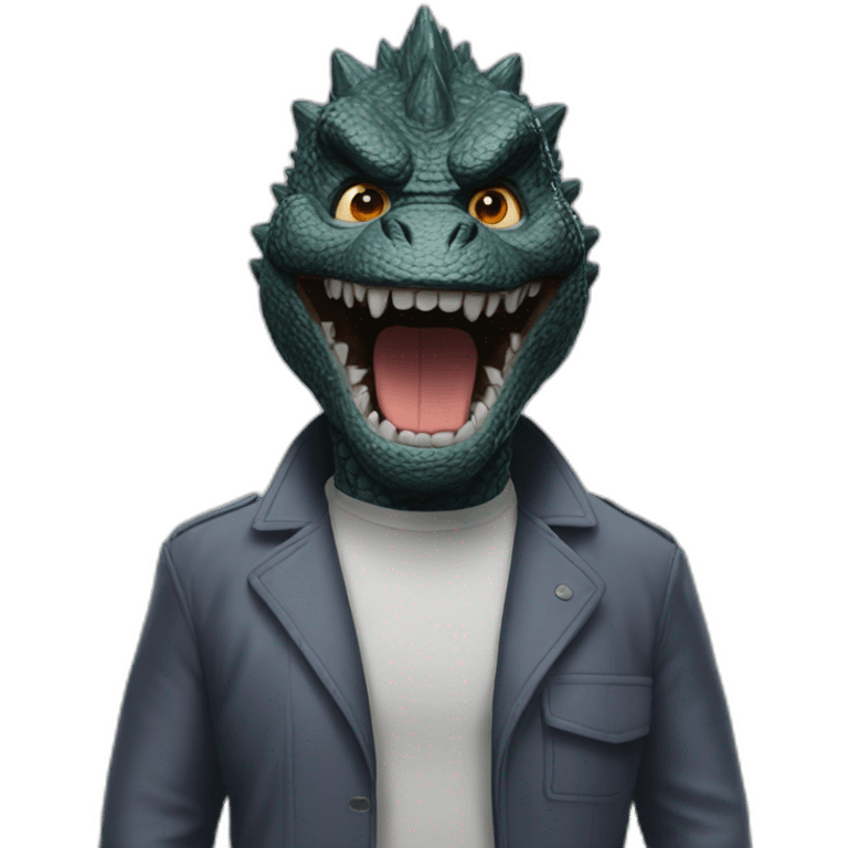 Face Godzilla movie 2019 emoji