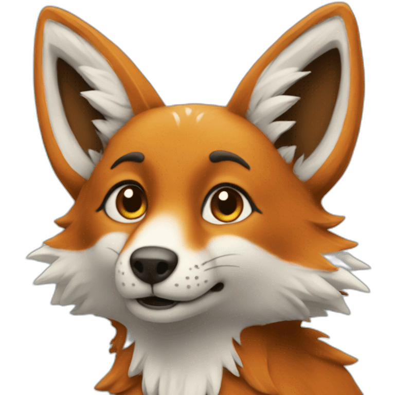 Renard bleu emoji