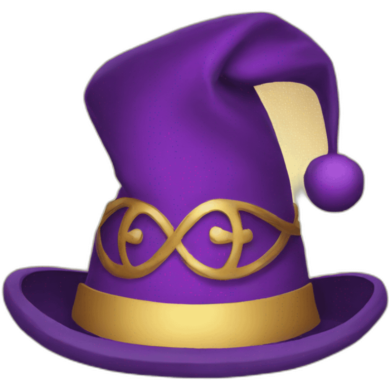 new year's hat emoji