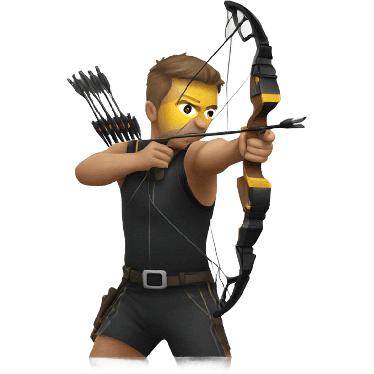 Hawkeye shooting bow emoji