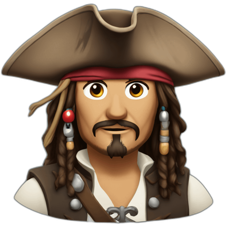 Captain Jack the Sparrow emoji