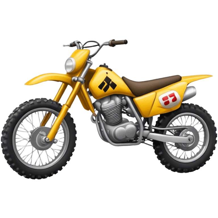 Dirt bike emoji