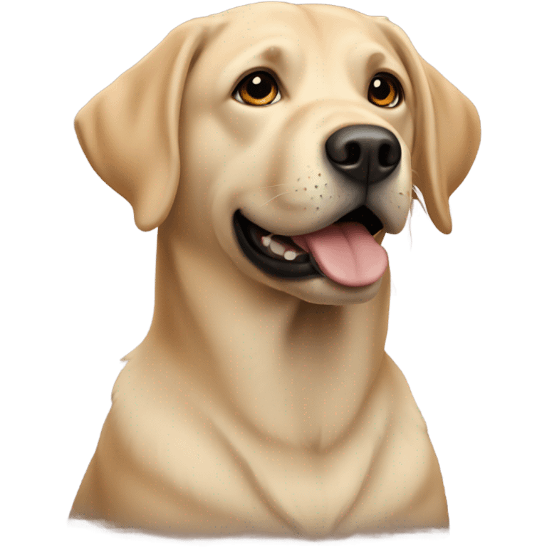 labrador che scodinzola emoji