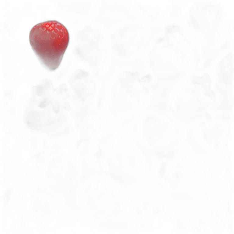 Fraise framboise myrtille emoji