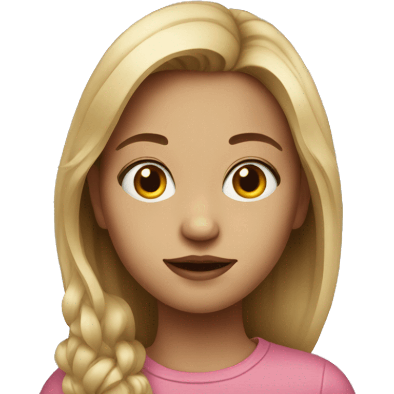 realistic portrait of a girl emoji