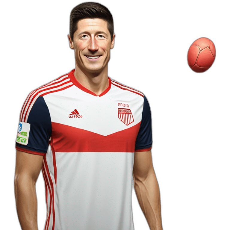 robert Lewandowski emoji