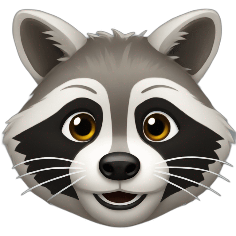 Raccoon emoji