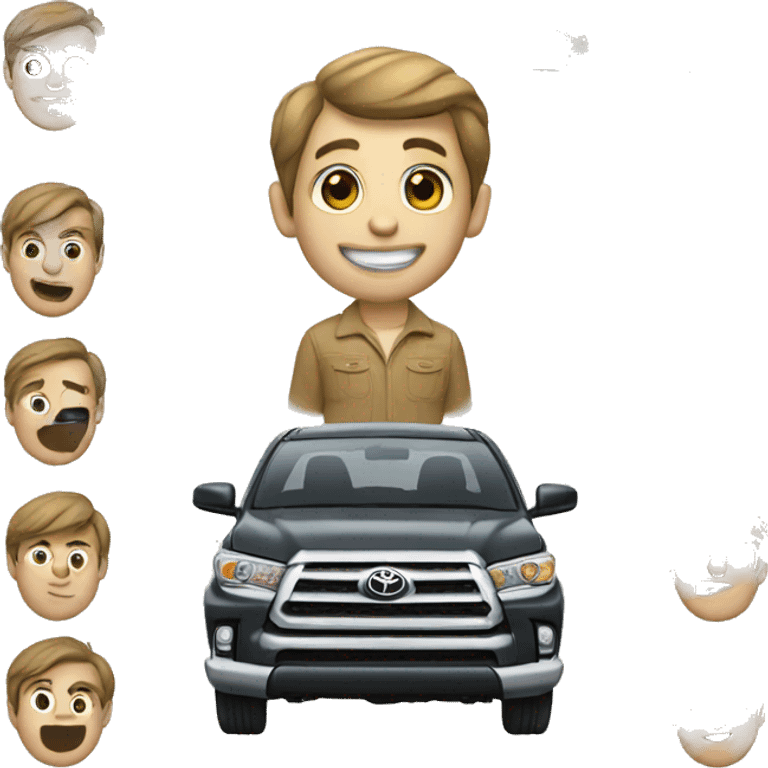 Toyota brand emoji