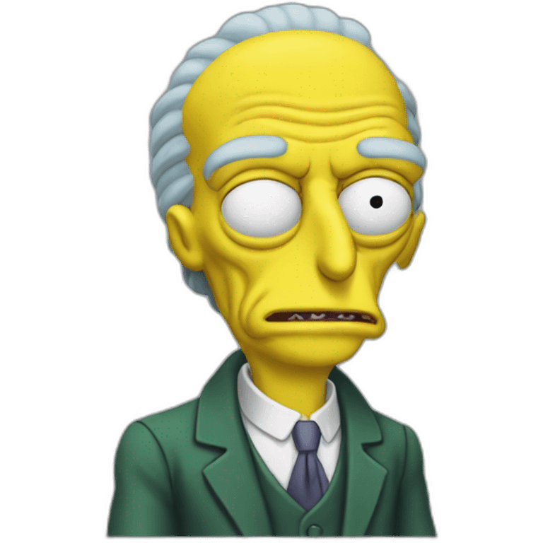 Mr burns emoji