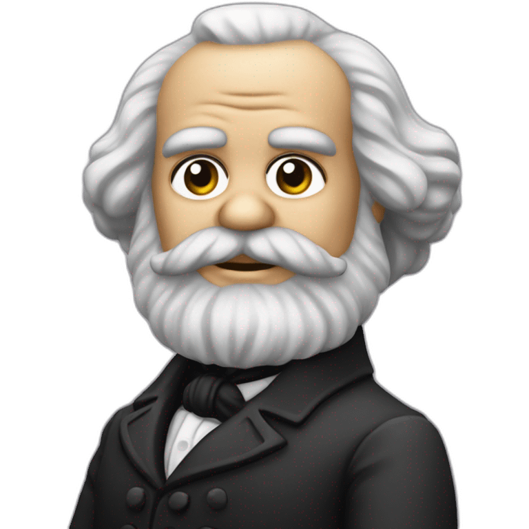 karl marx haha business emoji