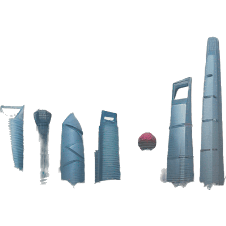 shanghai skyline emoji