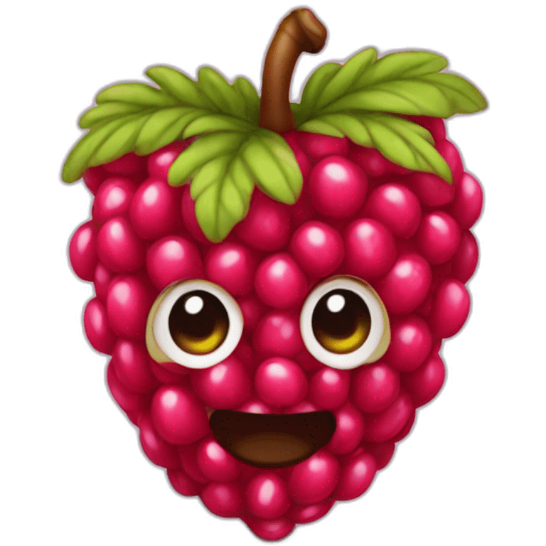 Rasberry emoji