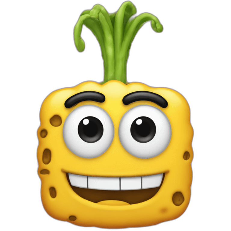 Calamardo Bob esponja emoji