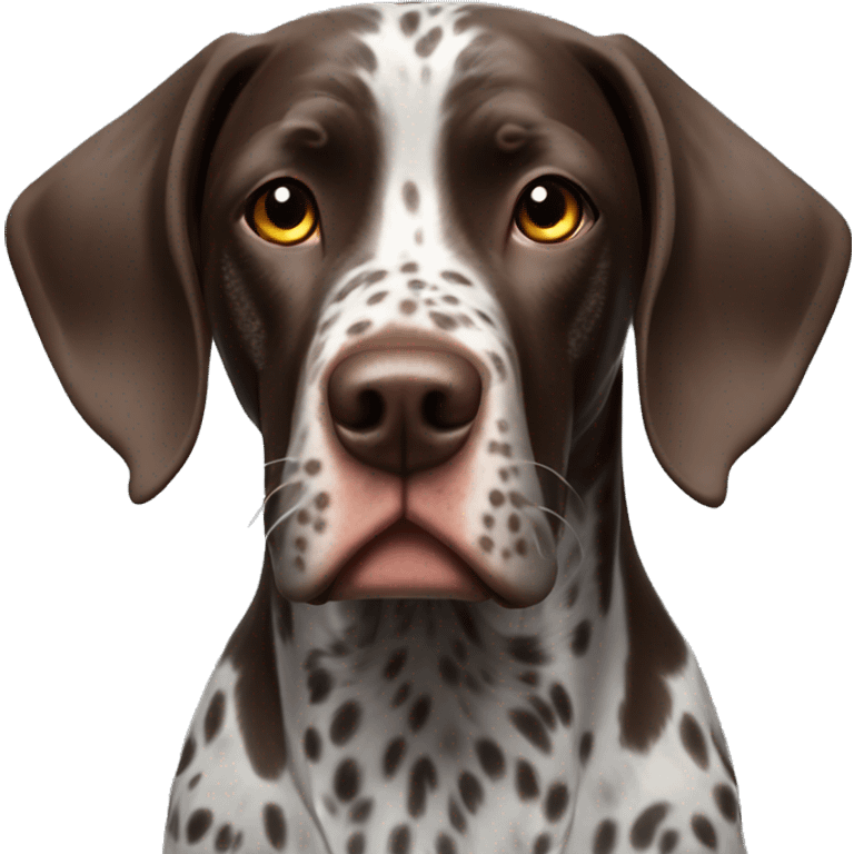 german shorthaired pointer angry emoji