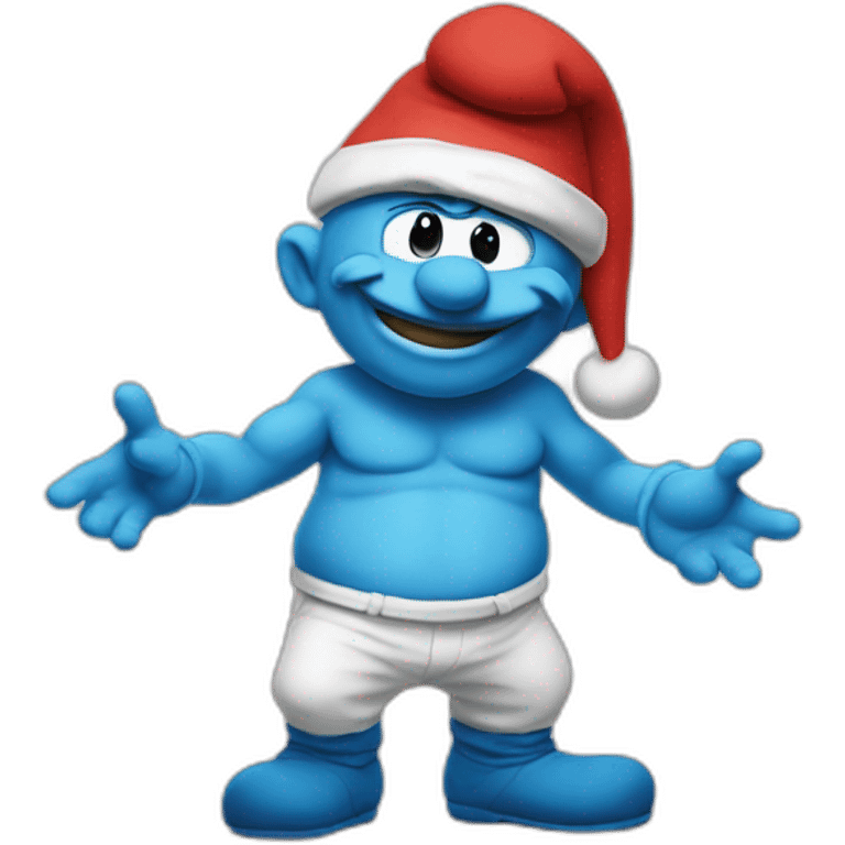 Papa Smurf emoji