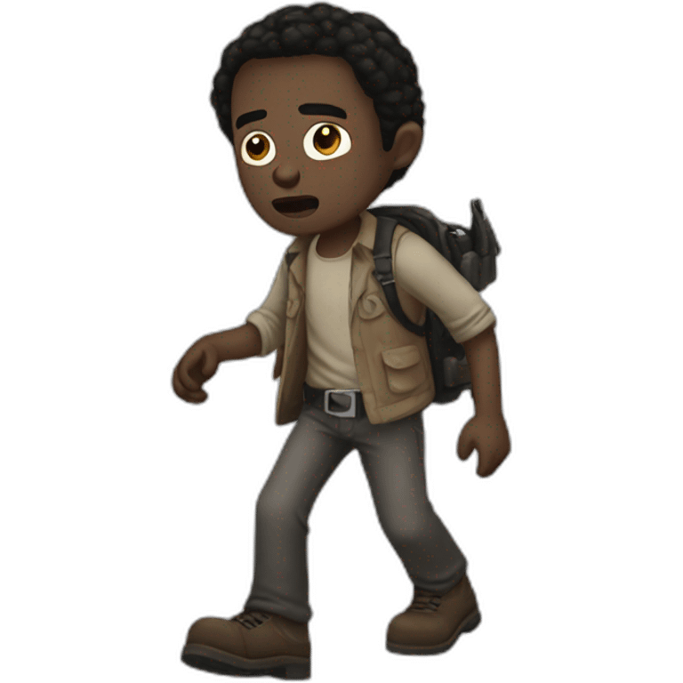 carl-walking-dead emoji