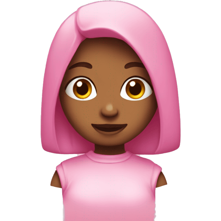 Pink cute emoji