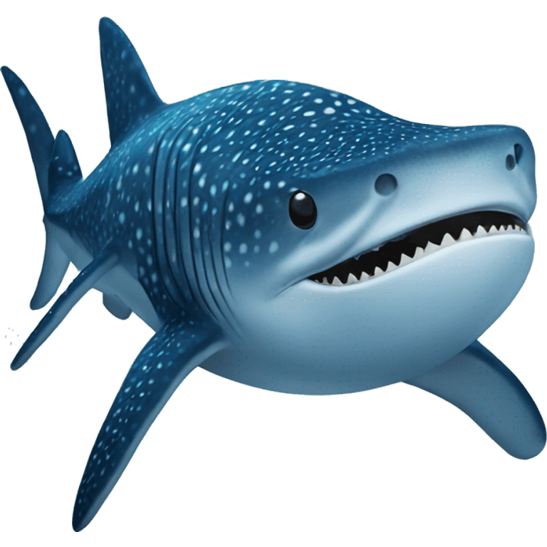 Whale shark emoji