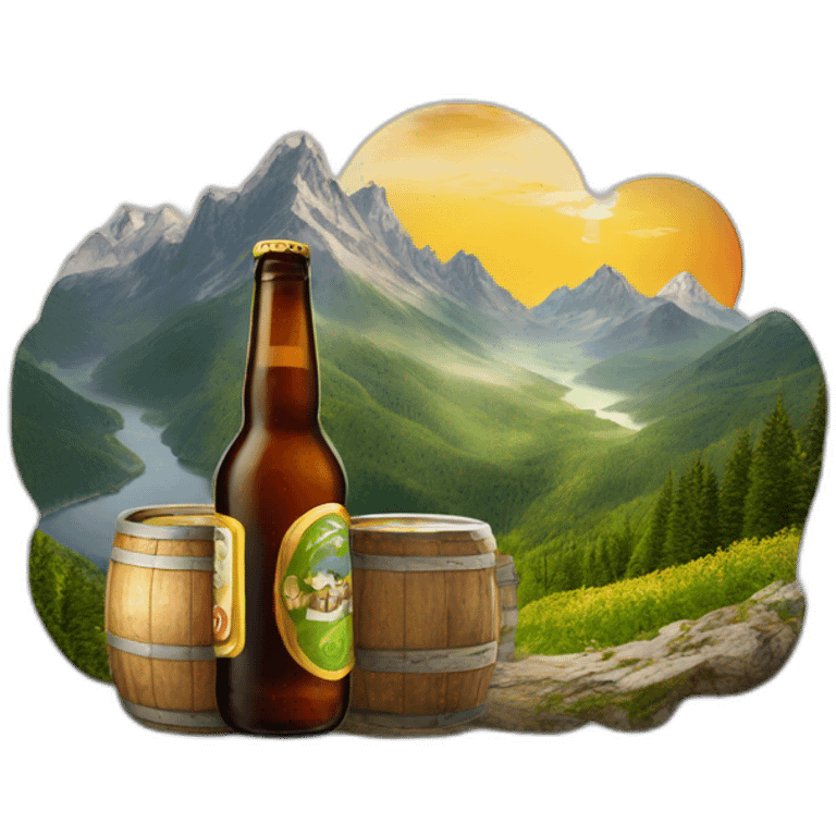 biere montagne emoji