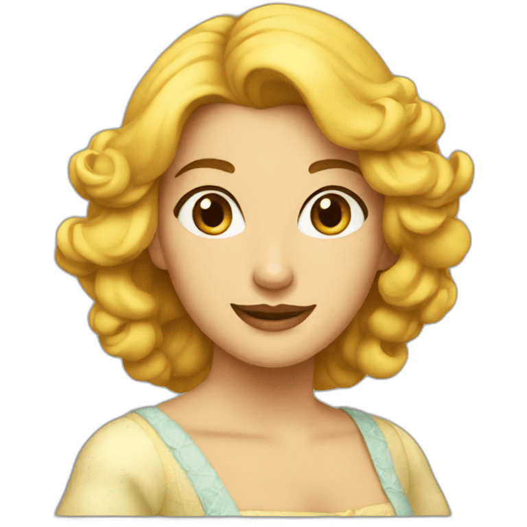 Femme belle emoji