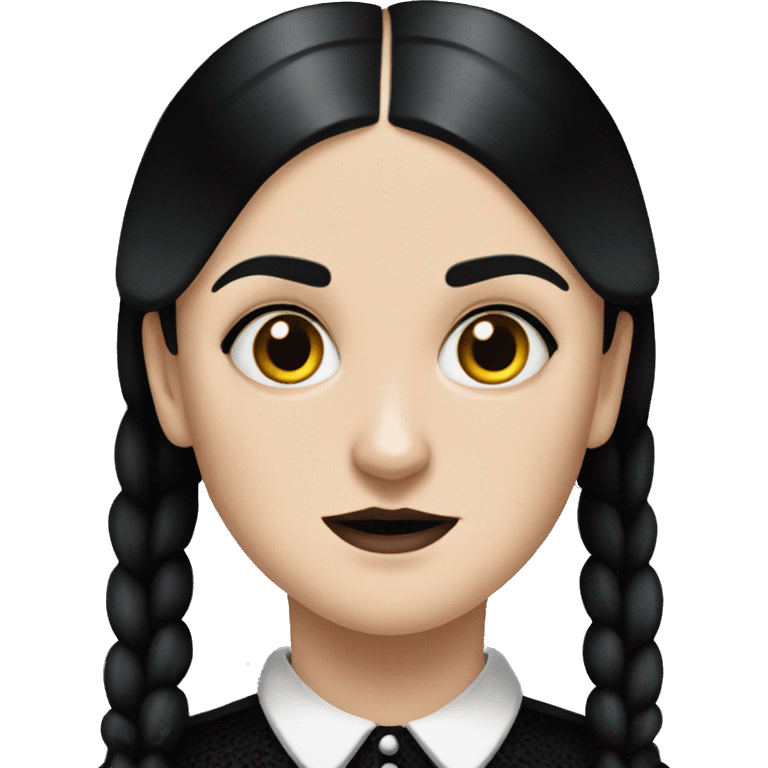 Wednesday Addams emoji