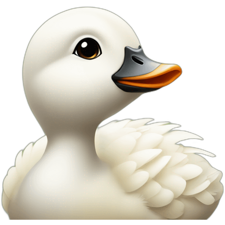 cute little baby goose emoji