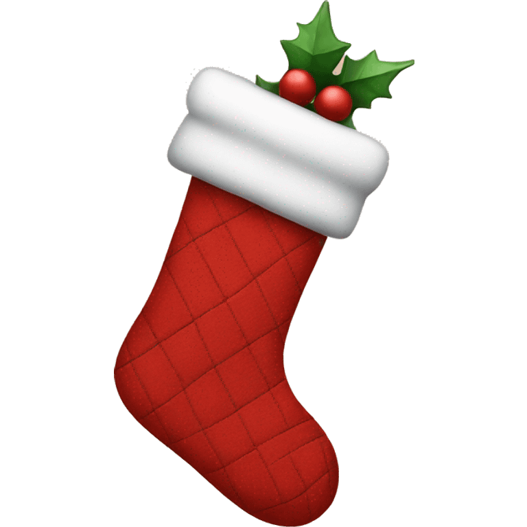 christmas stocking emoji