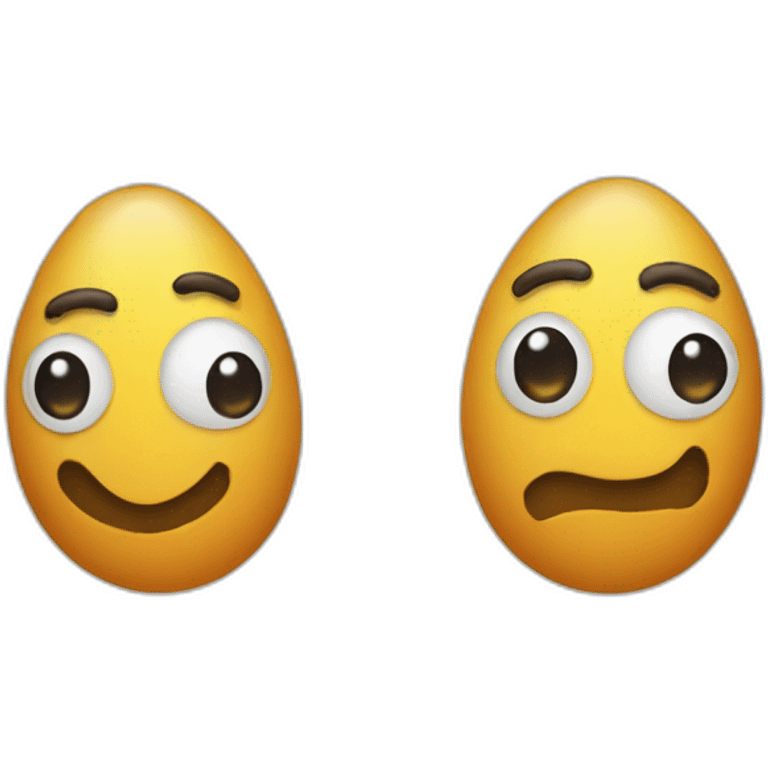 2 huevos emoji