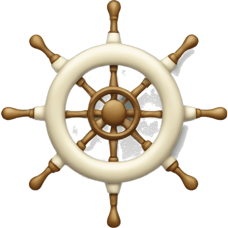 Nautical Navigation steering wh emoji