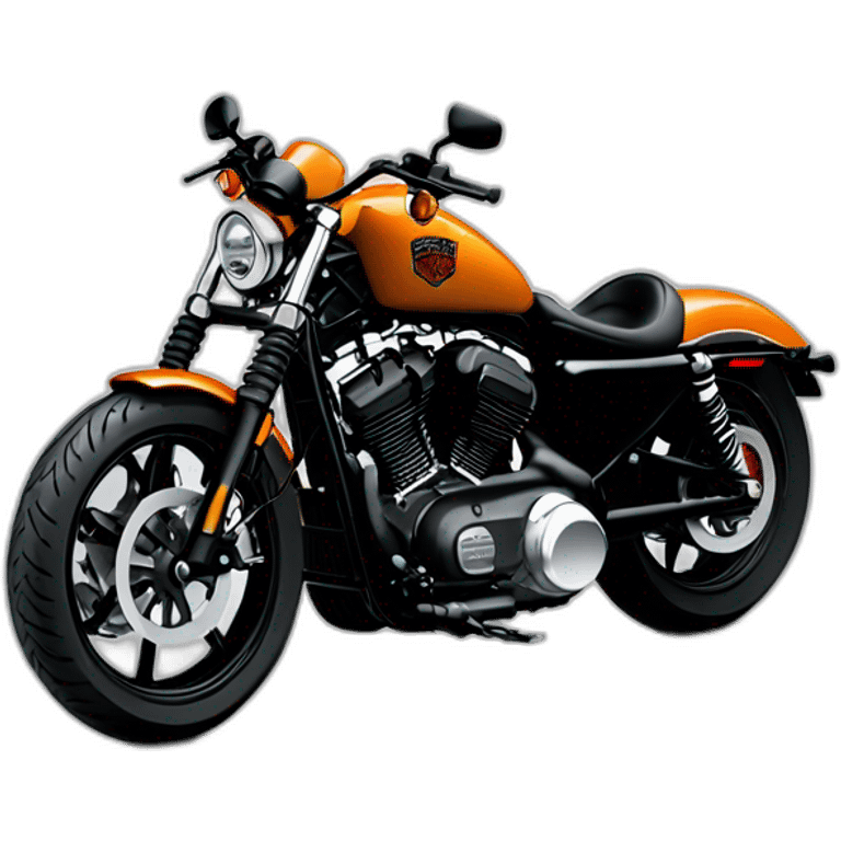 Harley Davidson Iron 883  emoji