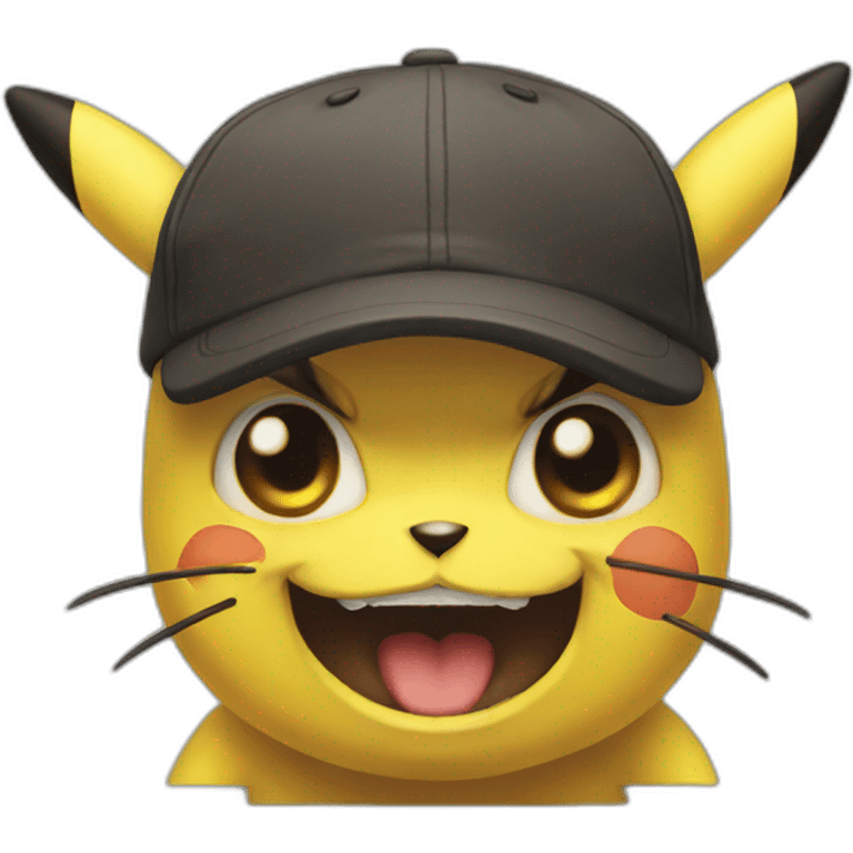 horrifying pikachu emoji