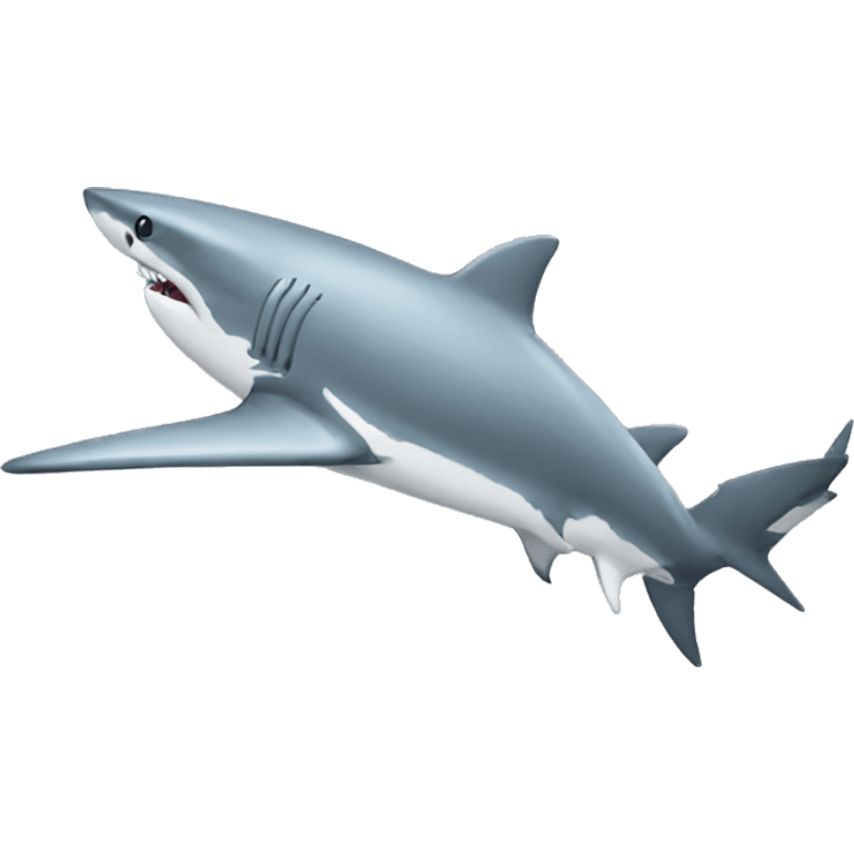 shark with plane emoji