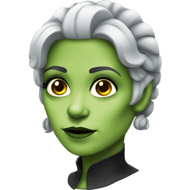 Attractive  female Frankenstein emoji