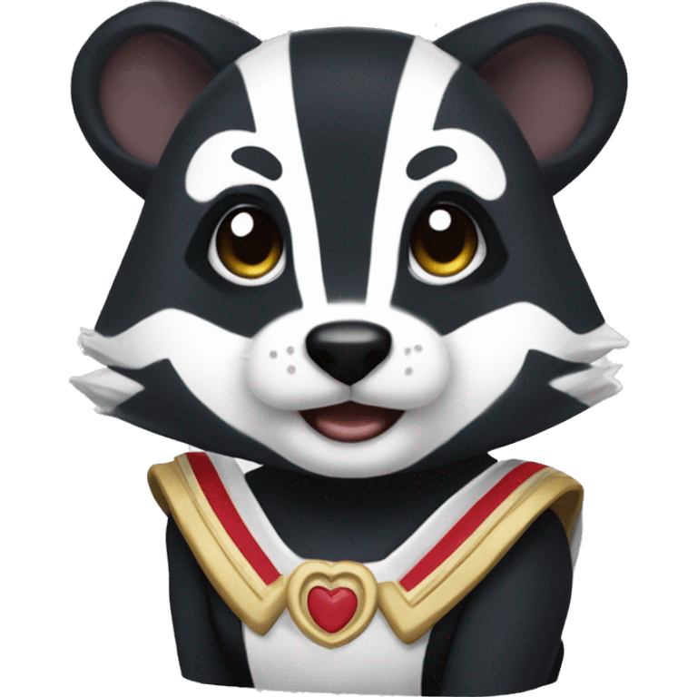 sailormoon badger emoji