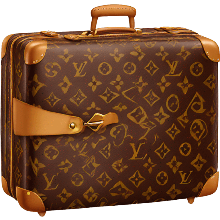 Louis Vuitton suitcase  emoji