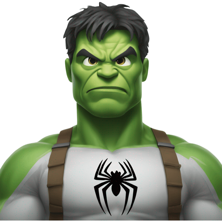 Spider-man Hulk emoji