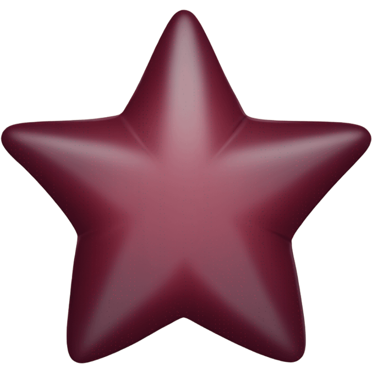 burgundy ⭐️ star emoji