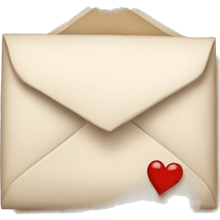 Love letter emoji