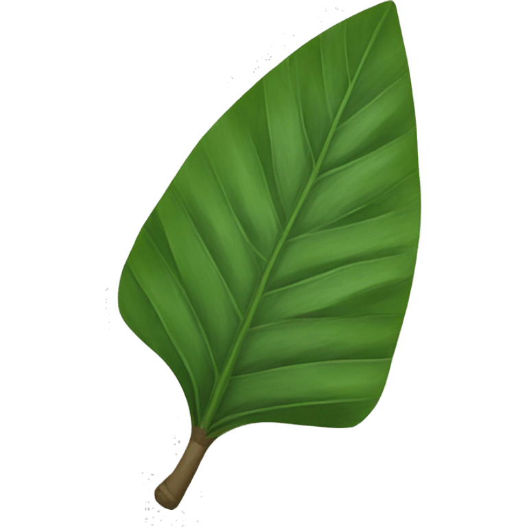 Manioc leaf emoji