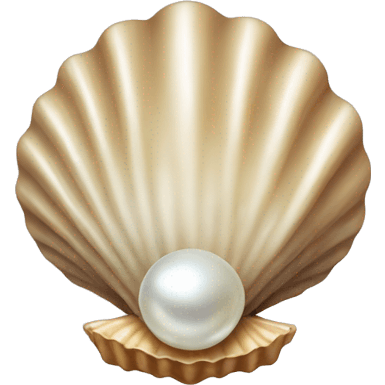 OpenSea shell with pearl emoji