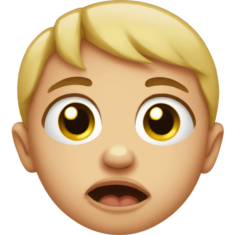 crying baby emoji